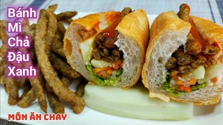 Làm BÁNH MÌ CHẢ ĐẬU XANH Ăn Chay Ngon Phát Ghiền | Món Chay Ngon Bà Mẹ Quê