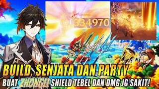 Cara Build Zhongli Biar jadi Shielder Kuat Dan Damage Juga GG! - Genshin Impact Indonesia