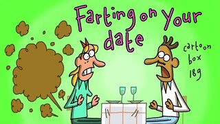 Farting On Your Date | Cartoon Box 189 | by FRAME ORDER | hilarious dating cartoon