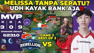 ILMU BARU BIAR JAGO MELISA JGN PERNAH BELI SEPATU ‼️ NGERI JUGA GOLDLANER INI - BTR VS RBL GAME 2