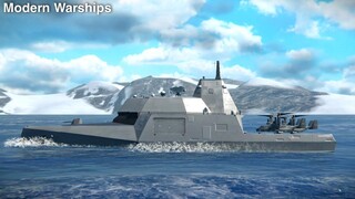 Modern Warships: XWIND-4000 loaded with Osprey helicopter.
