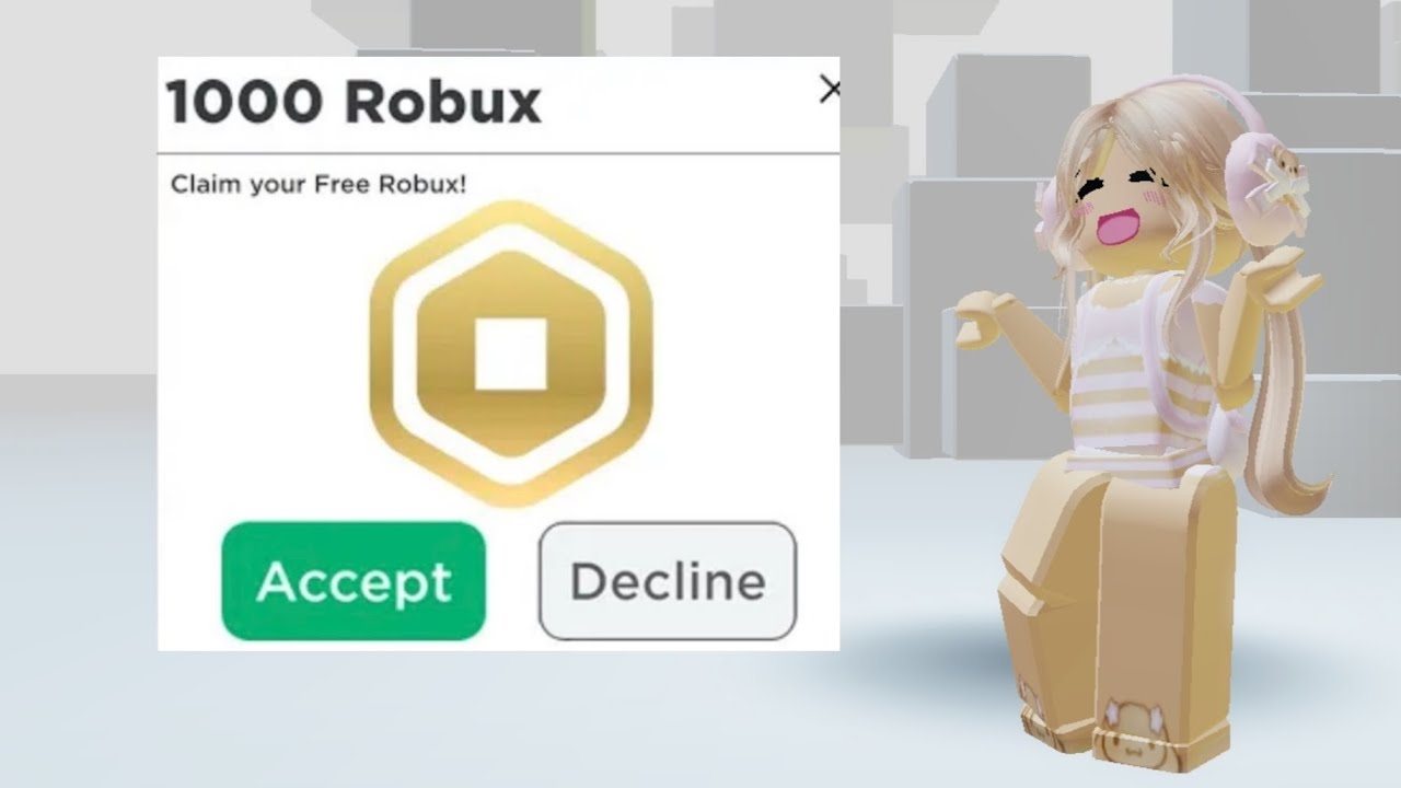 Como ganhar 1000 Robux grátis?