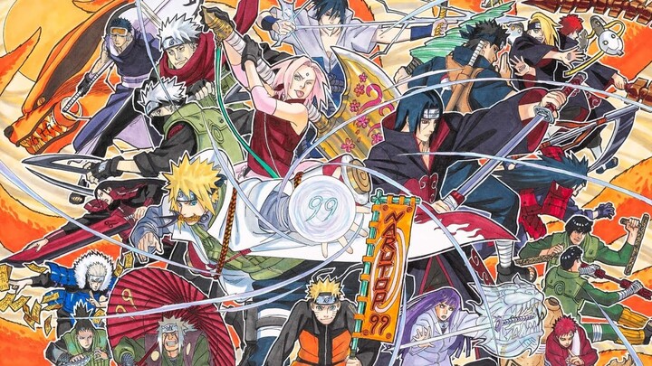 NARUTO TOP 99 Characters Final Results