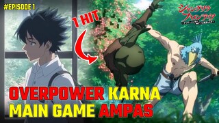 PEMBURU GAME BURIK NYOBA GAME BAGUS LANGSUNG OP | Alur Cerita Anime Shangri-La Frontier Episode 1