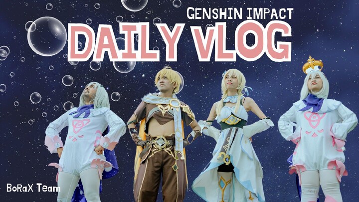 Vlog Live BoRaX (Qiqi - Xiao - HuTao - Nahida) Cosplay