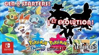 Pokemon Sword & Shield Gen 8 (Starter's 1st Evolution)