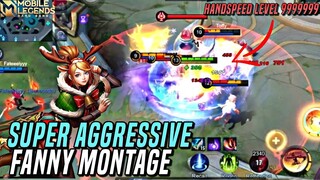 SUPER AGGRESSIVE FANNY MONTAGE BY YASUO!! | FANNY HIGHLIGHTS | Top Global Fanny | MLBB