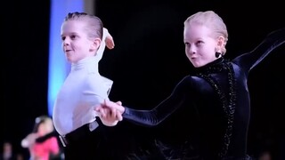 Russian children's Latin dance with both good looks and dancing skills! Ivan & Stephanie Cha Cha