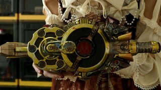 [Kamen Rider Geats] Màn hình sơn lại theo phong cách steampunk của Extreme Fox Driver