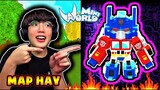 PHONG CẬN PHÁT HIỆN RA ROBOT VÀ NHỮNG VẬT PHẨM MỚI CHƯA TỪNG CÓ TRONG MINI WORLD 😍 KHÁM PHÁ MAP HAY