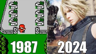 Evolution of Final Fantasy Games [1987-2024]
