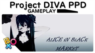 GAMEPLAY Project DIVA【PPD】「ALICE iN BLACK MARKET」 (NORMAL) PERFECT