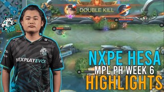 NXPE HESA HIGHLIGHTS IN MPL PH WEEK 6 (MAMAW SA GOLD LANE)