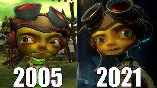 Evolution of Psychonauts Games [2005-2021]