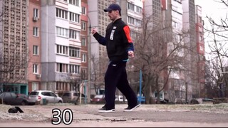 【HIPHOP teaching】57 kinds of movements (running man) variation extension by: Maximus /57 Running Man