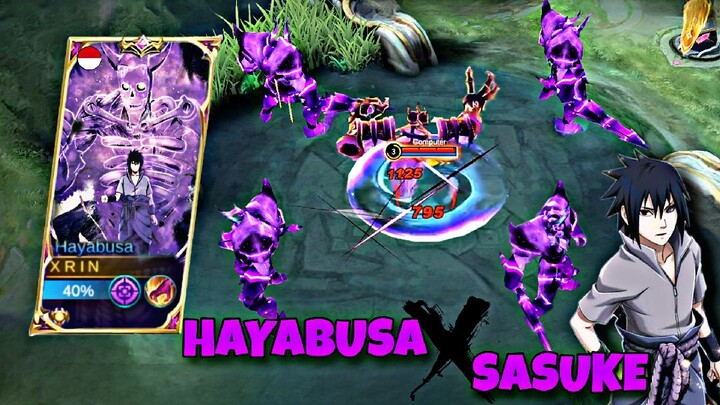 HayaBusa X Sasuke " Shadownya Bisa ngeluarin 4 Susano'o"😱🤯