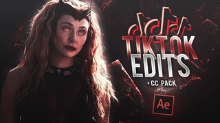 TikTok editing style + cc pack | After Effects Tutorial