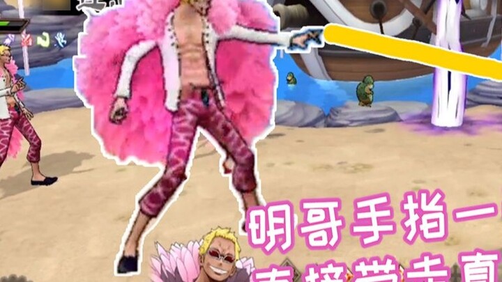 Burning Will Ladder: Doflamingo, giết Zoro người thật ngay lập tức chỉ bằng một cú búng tay