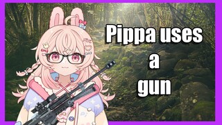 Pippa and the small gun