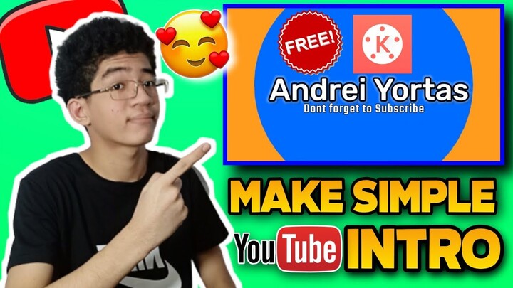 HOW TO MAKE SIMPLE FOR YOUR YOUTUBE CHANNEL TUTORIAL (TAGALOG) 2020
