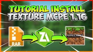 Cara memasang texture pack di minecraft pe 1.16 Terbaru 2020!