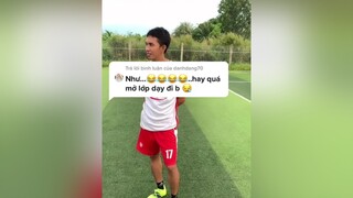 Trả lời  dự bị suốt mà hay cái gì ông ơi Soccer football bongda thethao haihuoc cliphai thuanrom becksport funny xuhuong