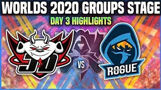 JDG vs RGE Highlight Chung Kết Thế Giới 2020 Vòng Bảng Ngày 3 | JD Gaming vs Rogue