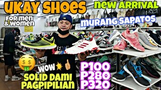 1K BELOW lahat! P100 PINAKAMURANG UKAY UKAY SHOES SOLID MAKIKINIS PA!new arrival astrotel monumento