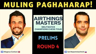 ANG GANTI NG API! Airthings Master 2022 Carlsen vs Nepomniathchi Prelims Round 4