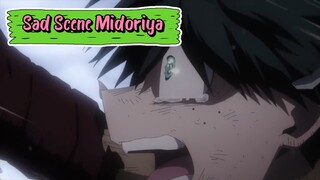 Sad scene deku (izuku midoriya)