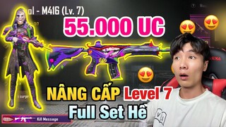 [PUBG Mobile] Mở FULL SET HỀ với 55.000 UC | Nâng Cấp Skin M416 HỀ Level 7 Đẹp Nhất Game | T98