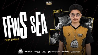 Rintangan sulit Apollo di week 3 FFWS Sea Spring 2024