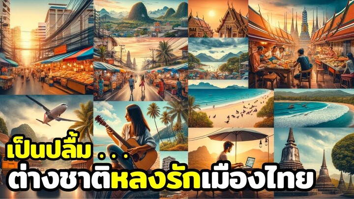 เป็นปลื้ม ต่างชาติหลงรักเมืองไทย - ร่วมหาเหตุผลทำไมต่างชาติถึงหลงรักเมืองไทย