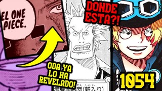 ODA Nos REVELA En El 1054 Que Es El ONE PIECE!! SABO Lo HIZO? | Y ROCKSTAR? TODO Sobre El MANGA 1054