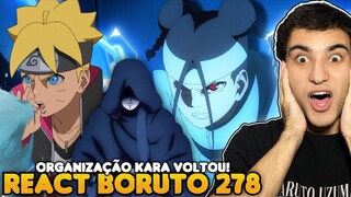 NOVO MEMBRO DA KARA REVELADO!! React Boruto 278