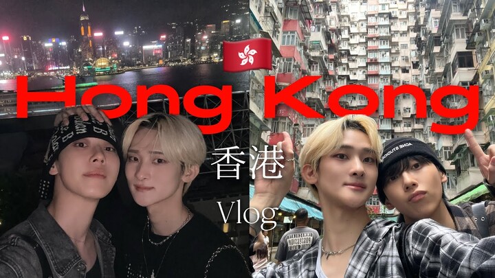 (SUB)【Gay Couple/BL】Hong Kong Vlog🇭🇰/Victoria Harbour/Bar/Monster Mansion/Local Food