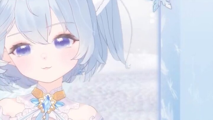 [Live2D model display] Do you want to claim a little snow fox?