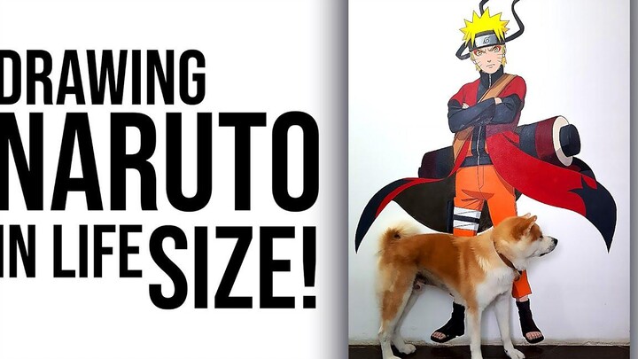 วาดโหมด Naruto Sage บนกำแพง!