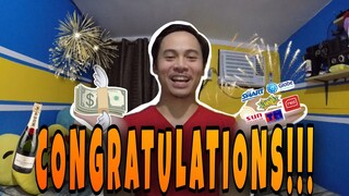 Announcement of Giveaway!!! Congratulations to the Winners | Ariel Casimero Grijaldo Jr.