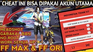 CHEAT 1MB? 😱 Cheat ff terbaru 2021 mod menu auto headshot FREE FIRE No pw?