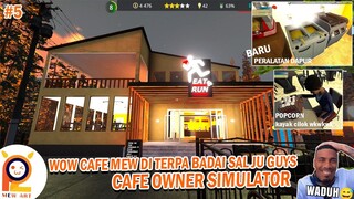 #5 KESIALAN WINDAH BASUDARA NULAR KE CAFE MEW DITERPA BADAI SALJU - Cafe Owner Simulator Indonesia