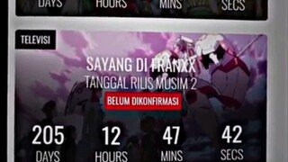 darling in The Frank bakal rilis season 2 cuy siapa yang kangen