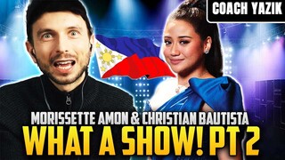 YAZIK reacts to Morissette Amon & Christian Bautista | A Night Of Wonder | Disney+ | PART 2