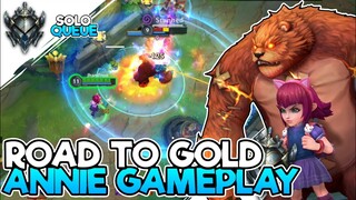 Easy Rank Up with Annie | Solo Ranked Game | Wild Rift
