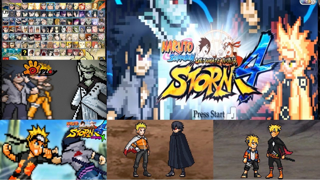 Naruto Storm 4 Mugen DUBLADO com modo HÍSTORIA (+DOWNLOAD+) 