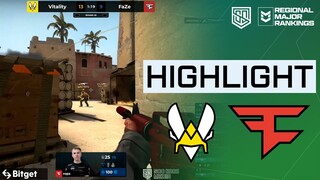 [HIGHLIGHTS] FAZE VS VITALITY | GROUP STAGE | PGL MAJOR ANTWERP 2022 EUROPE RMR A