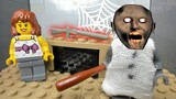 GRANNY LEGO THE HORROR GAME ANIMATION Funny Moments Part 1
