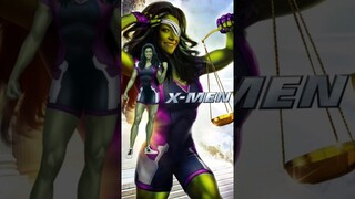 She-Hulk vs X-Men #marvel