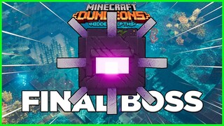 HOW TO DEFEAT HIDDEN DEPTHS DLC FINAL BOSS  - Minecraft Dungeons