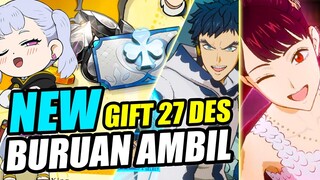 🍀NEW GIFT CODE WINTER🍀GLOBAL NEW BANNER REVIEW WORT OR NOT KIATO & KAHONO BLACK CLOVER MOBILE